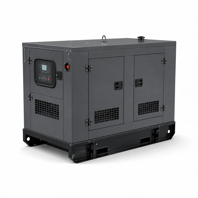 Groupe électrogène diesel fournissant l’alimentation principale ou de secours d’un site.